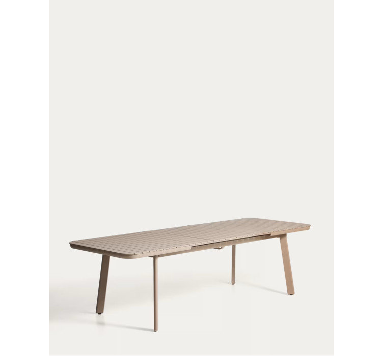 Розсувний вуличний стіл Izola Taupe 220 (280) x 100 см8